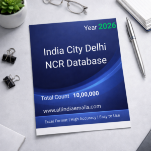 India City Delhi NCR Database