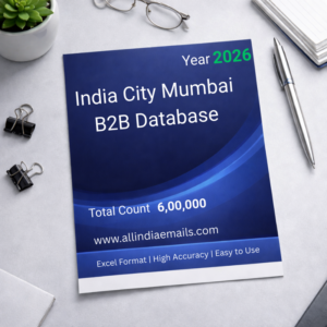 India City Mumbai B2B Database