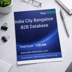 India City Bangalore B2B Database