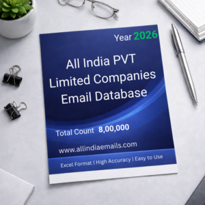 All India PVT Limited Companies Email Database